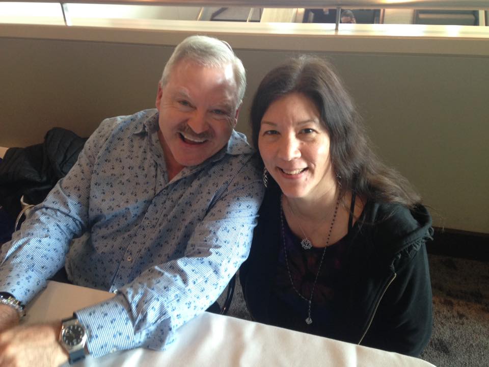 LInda & James Van Praagh 2019 Purple Dragon Community Acupuncture